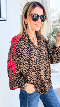 Savage Spark Top-110 Long Sleeve Tops-JODIFL-Coastal Bloom Boutique, find the trendiest versions of the popular styles and looks Located in Indialantic, FL