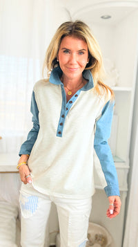 Soft Harbor Long Sleeve Top