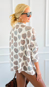 Wild Hearts Turtleneck Italian Knit Sweater-140 Sweaters-SORPRESA-Coastal Bloom Boutique, find the trendiest versions of the popular styles and looks Located in Indialantic, FL