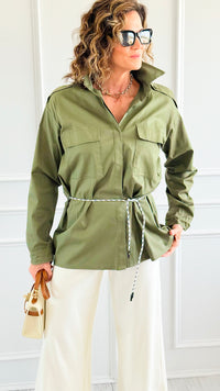 Dalmatian Dream Italian Top-110 Long Sleeve Tops-Mitica & Co-Coastal Bloom Boutique, find the trendiest versions of the popular styles and looks Located in Indialantic, FL