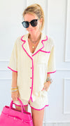 Soft Knit Lounge Set-210 Loungewear/Sets-Fantastic Fawn-Coastal Bloom Boutique, find the trendiest versions of the popular styles and looks Located in Indialantic, FL