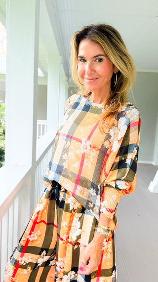 Autumn Bloom Italian St Tropez Knit