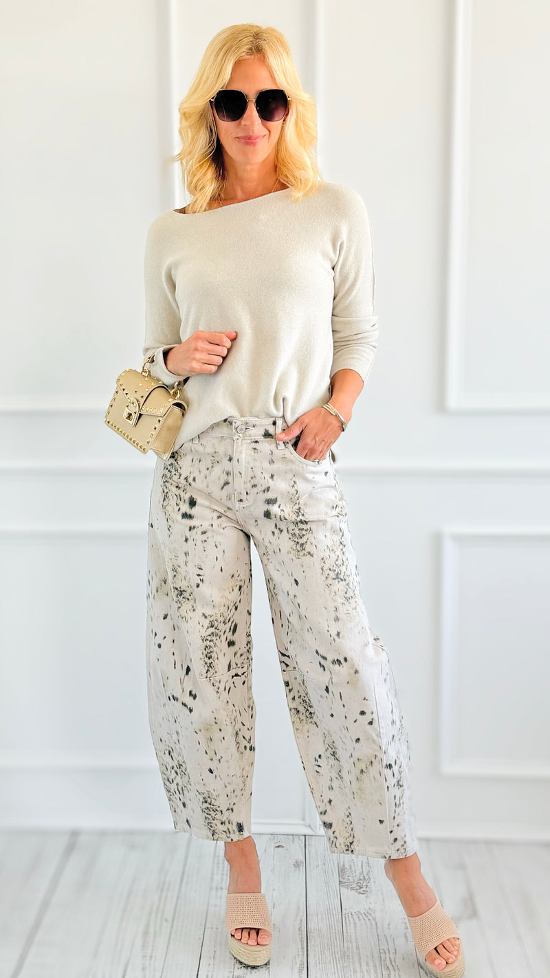 Artful Ease Relaxed Pants-170 Bottoms-Kan Can USA-Coastal Bloom Boutique, find the trendiest versions of the popular styles and looks Located in Indialantic, FL