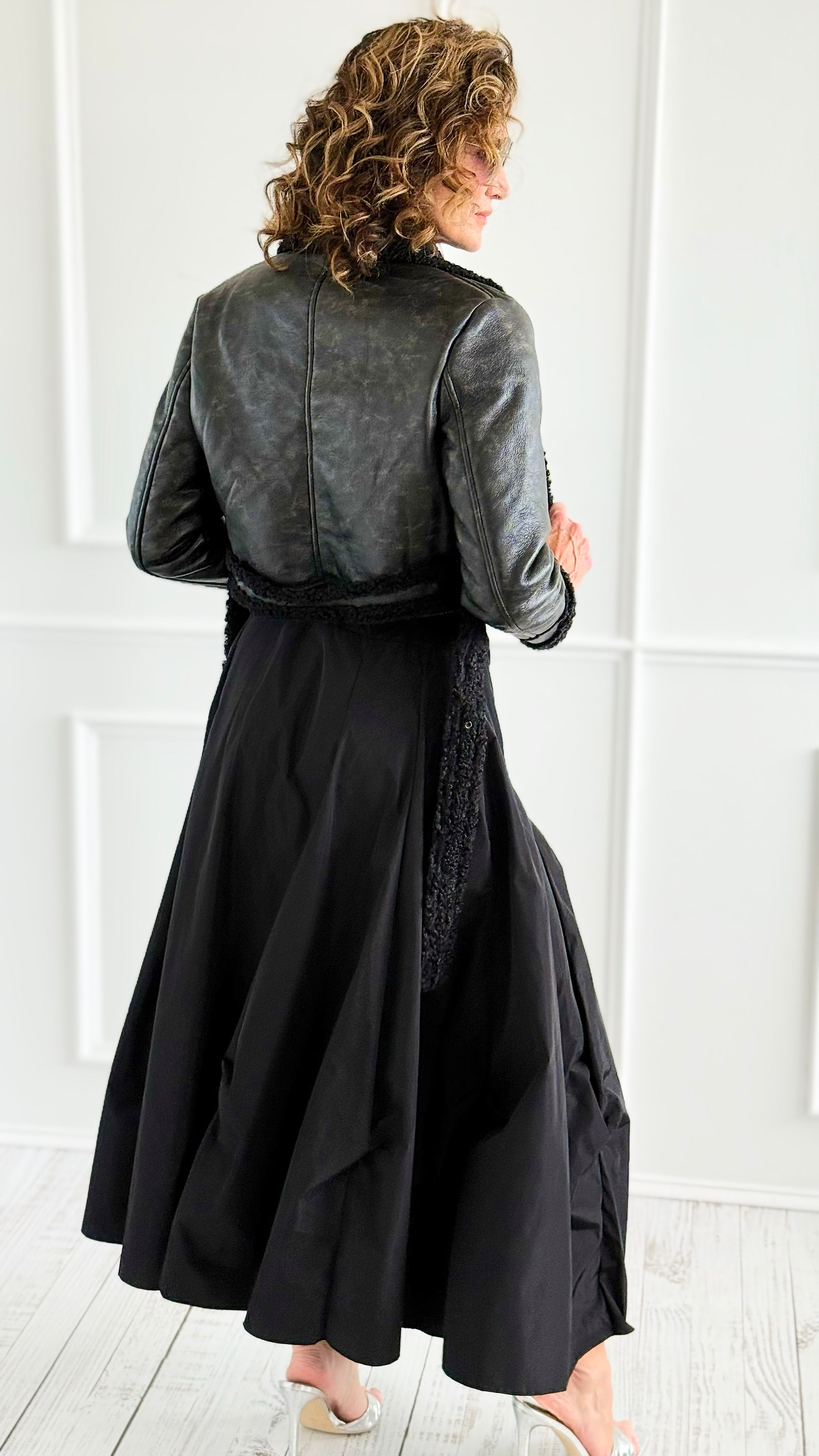 Structured Elegance Italian Skirt-170 bottoms-Mitica & Co-Coastal Bloom Boutique, find the trendiest versions of the popular styles and looks Located in Indialantic, FL