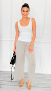 Soft Stretch Wide Leg Pants-170 Bottoms-Charlotte Avery-Coastal Bloom Boutique, find the trendiest versions of the popular styles and looks Located in Indialantic, FL