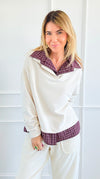 Double Take Italian Top-110 Long Sleeve Tops-BETTER GO-Coastal Bloom Boutique, find the trendiest versions of the popular styles and looks Located in Indialantic, FL