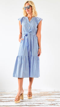 Coastal Breeze Midi Dress-200 Dresses/Jumpsuits/Rompers-SUGARLIPS-Coastal Bloom Boutique, find the trendiest versions of the popular styles and looks Located in Indialantic, FL