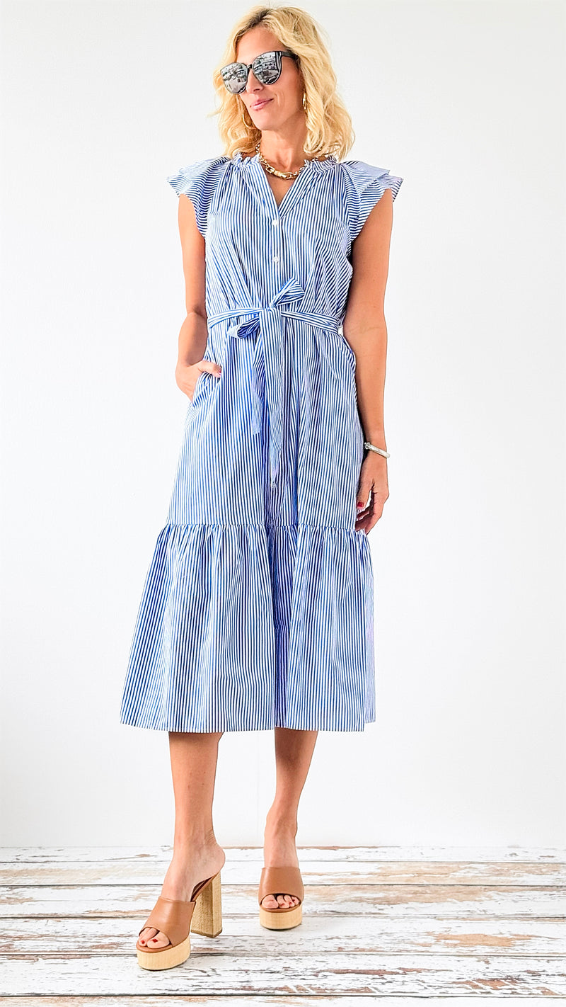 Coastal Breeze Midi Dress-200 Dresses/Jumpsuits/Rompers-SUGARLIPS-Coastal Bloom Boutique, find the trendiest versions of the popular styles and looks Located in Indialantic, FL