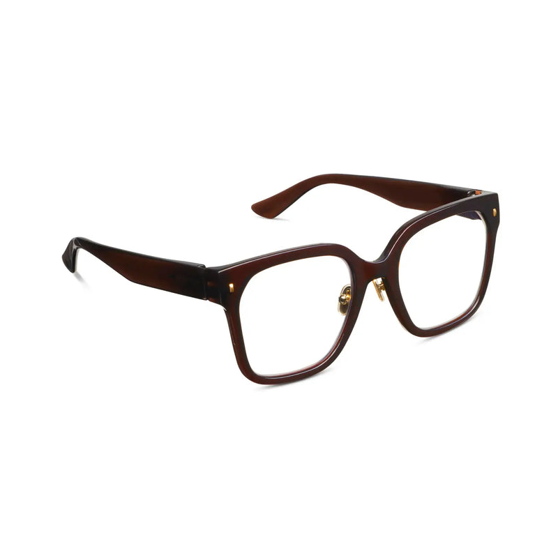Piper Blue Light Reader Glasses - Coffee-260 Other Accessories-peepers-Coastal Bloom Boutique, find the trendiest versions of the popular styles and looks Located in Indialantic, FL