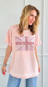 CB Custom - London Calling Tee-110 Short Sleeve Tops-White Birch / Holly-Coastal Bloom Boutique, find the trendiest versions of the popular styles and looks Located in Indialantic, FL