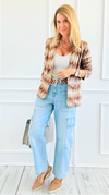 Street Smart Cargo Jeans-190 Denim-Mica Denim-Coastal Bloom Boutique, find the trendiest versions of the popular styles and looks Located in Indialantic, FL