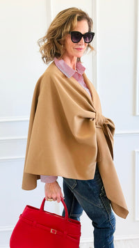 Starlight Wrap Italian Shawl- Camel-150 Cardigans/Layers-SEE YOU IN ROME-Coastal Bloom Boutique, find the trendiest versions of the popular styles and looks Located in Indialantic, FL