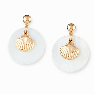 Seaside Shine Drop Earrings-230 Jewelry-H&D-Coastal Bloom Boutique, find the trendiest versions of the popular styles and looks Located in Indialantic, FL