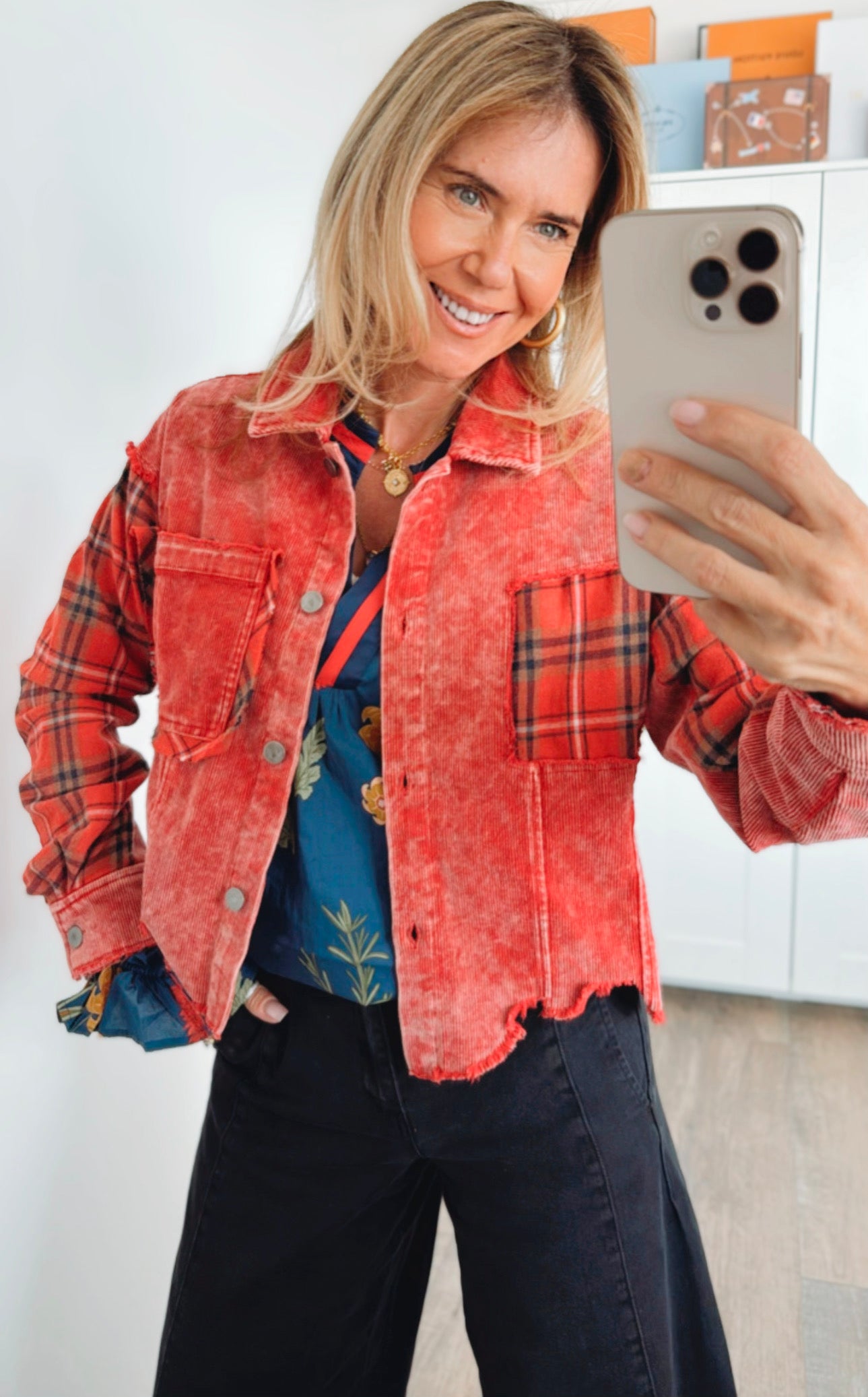 Grunge Chic Cutout Jacket