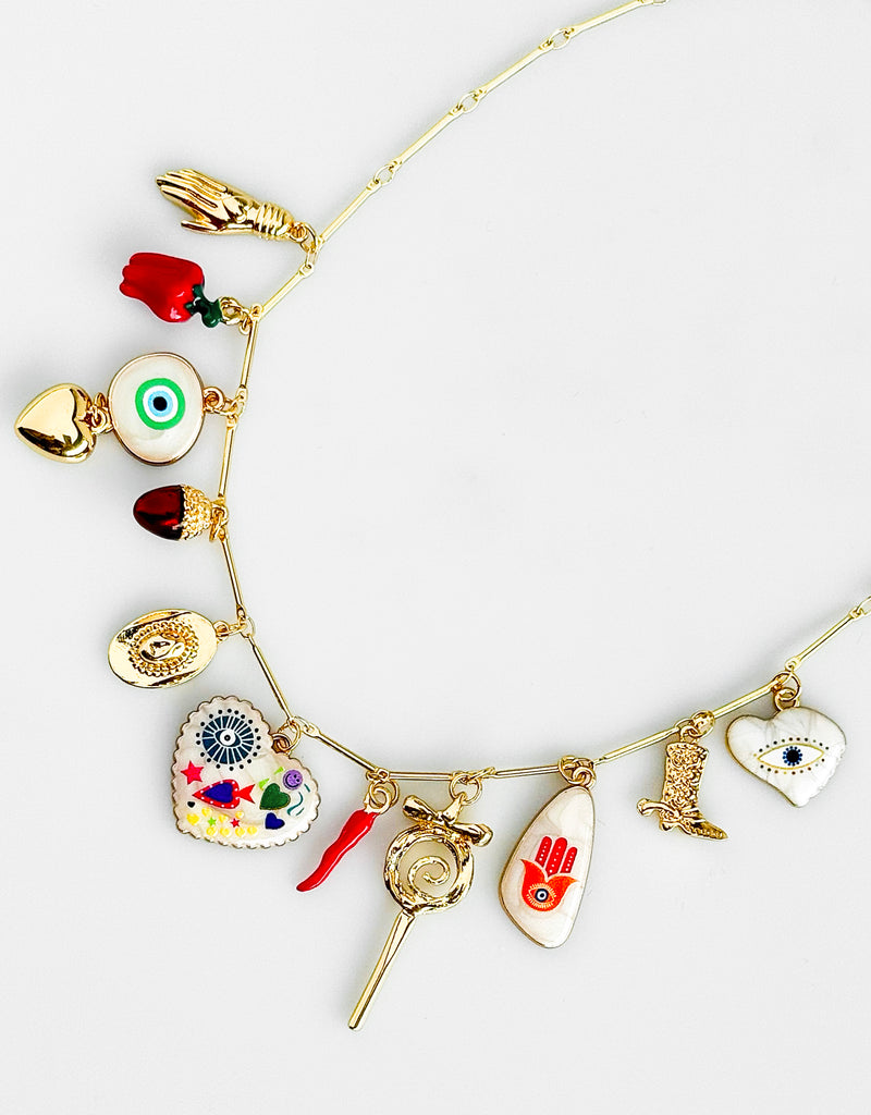 Symbolic Wanderlust Pendant Necklace-230 Jewelry-Fincony/Golden Stella-Coastal Bloom Boutique, find the trendiest versions of the popular styles and looks Located in Indialantic, FL