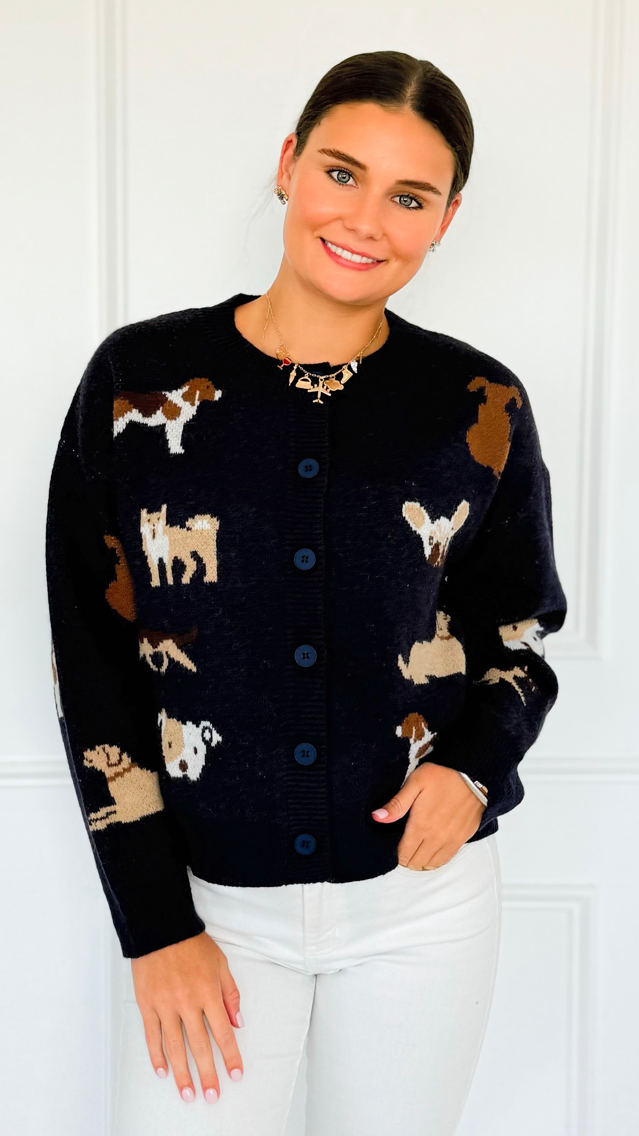 CardiCanine Cardigan Sweater-Coastal Bloom-Coastal Bloom Boutique, find the trendiest versions of the popular styles and looks Located in Indialantic, FL