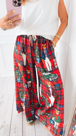 Tartan Tiger Kapri Italian Pants
