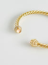 Gold Rope Pink CZ Bracelet-230 Jewelry-TREASURE JEWELS-Coastal Bloom Boutique, find the trendiest versions of the popular styles and looks Located in Indialantic, FL