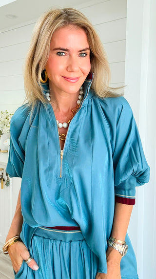 Quarter Zip Top