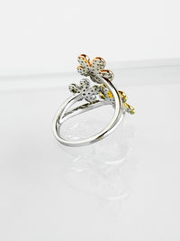 3 Blooms Flower Ring-230 Jewelry-NYC-Coastal Bloom Boutique, find the trendiest versions of the popular styles and looks Located in Indialantic, FL