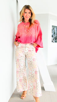 Meadow Patchwork Daydream Wide Leg Pants