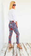 Midnight Bazaar Trousers Pants-170 Bottoms-Gretchen Scott-Coastal Bloom Boutique, find the trendiest versions of the popular styles and looks Located in Indialantic, FL