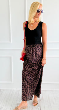 Untamed Elegance Italian Skirt-170 bottoms-Mitica & Co-Coastal Bloom Boutique, find the trendiest versions of the popular styles and looks Located in Indialantic, FL