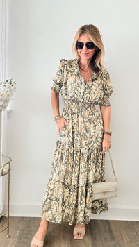 Two Palms Ruffle Dress-200 dresses/jumpsuits/rompers-Fashion Fuse-Coastal Bloom Boutique, find the trendiest versions of the popular styles and looks Located in Indialantic, FL