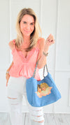 Custom CB - Crowned in Love Tote-240 Bags-Bag Boutique-H&D / Holly-Coastal Bloom Boutique, find the trendiest versions of the popular styles and looks Located in Indialantic, FL