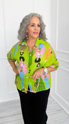 Culture Shock Italian Button Top-110 short Sleeve Top-PORCIENTO-Coastal Bloom Boutique, find the trendiest versions of the popular styles and looks Located in Indialantic, FL