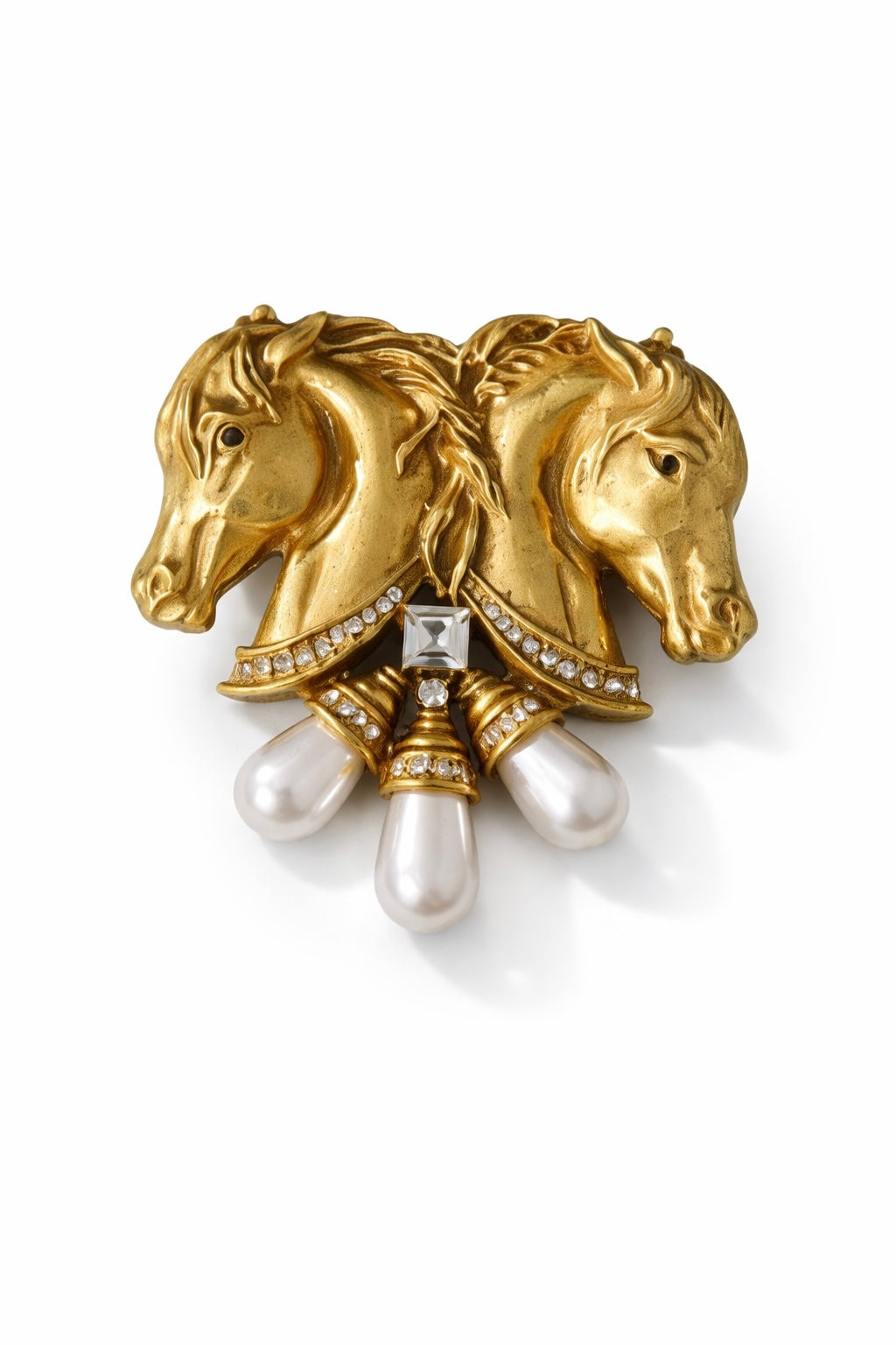 Equestrian Grace Statement Brooch
