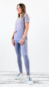 Effortless Move Active Set - Taro Grey-210 Loungewear/Sets-Love Poem-Coastal Bloom Boutique, find the trendiest versions of the popular styles and looks Located in Indialantic, FL