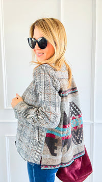 Canyon Horizon Blazer-160 Jackets-ROUSSEAU-Coastal Bloom Boutique, find the trendiest versions of the popular styles and looks Located in Indialantic, FL