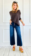 Midnight Horizon Denim Pants-190 Denim-RISEN JEANS-Coastal Bloom Boutique, find the trendiest versions of the popular styles and looks Located in Indialantic, FL