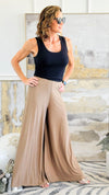 Coastline Wide Leg Pants-100 Pants-GLAM-Coastal Bloom Boutique, find the trendiest versions of the popular styles and looks Located in Indialantic, FL