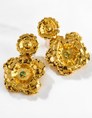 Dahlia Flower Earring