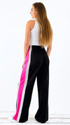 Sporty Wide-Leg Track Jogger Pants-180 Joggers-minco-Coastal Bloom Boutique, find the trendiest versions of the popular styles and looks Located in Indialantic, FL