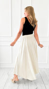 Driftwood Breeze Pleated Skirt-170 Bottoms-Blu Pepper-Coastal Bloom Boutique, find the trendiest versions of the popular styles and looks Located in Indialantic, FL