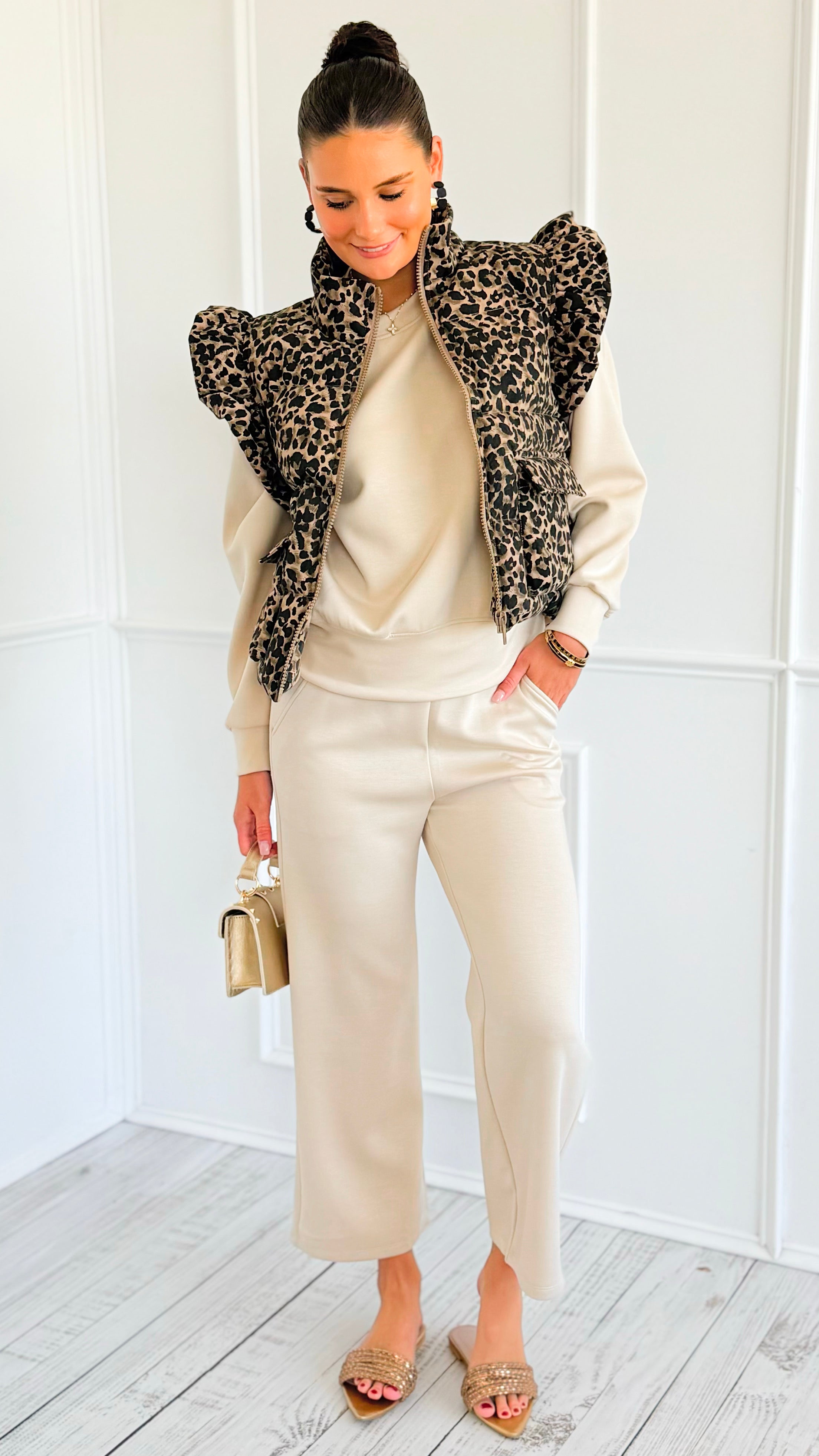 Le Puff Sauvage Vest-160 Jackets-JODIFL-Coastal Bloom Boutique, find the trendiest versions of the popular styles and looks Located in Indialantic, FL