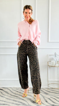 Fierce Vibes Wide-Leg Pants