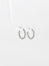 Round Hoop Earrings-Silver-230 Jewelry-Darling-Coastal Bloom Boutique, find the trendiest versions of the popular styles and looks Located in Indialantic, FL