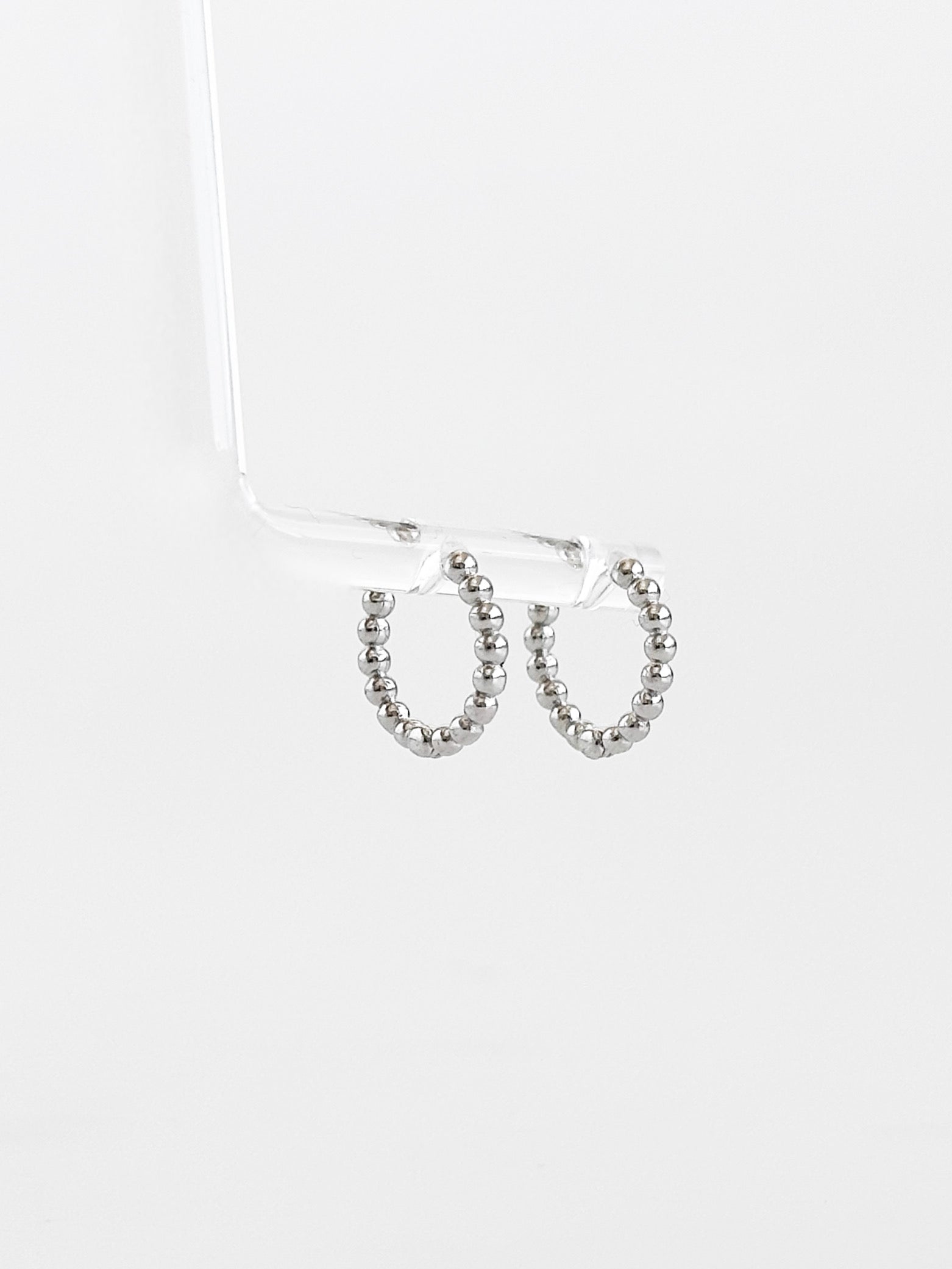 Round Hoop Earrings-Silver-230 Jewelry-Darling-Coastal Bloom Boutique, find the trendiest versions of the popular styles and looks Located in Indialantic, FL