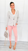 Make Me Blush Italian Pant-100 Pants-V SKY-Coastal Bloom Boutique, find the trendiest versions of the popular styles and looks Located in Indialantic, FL