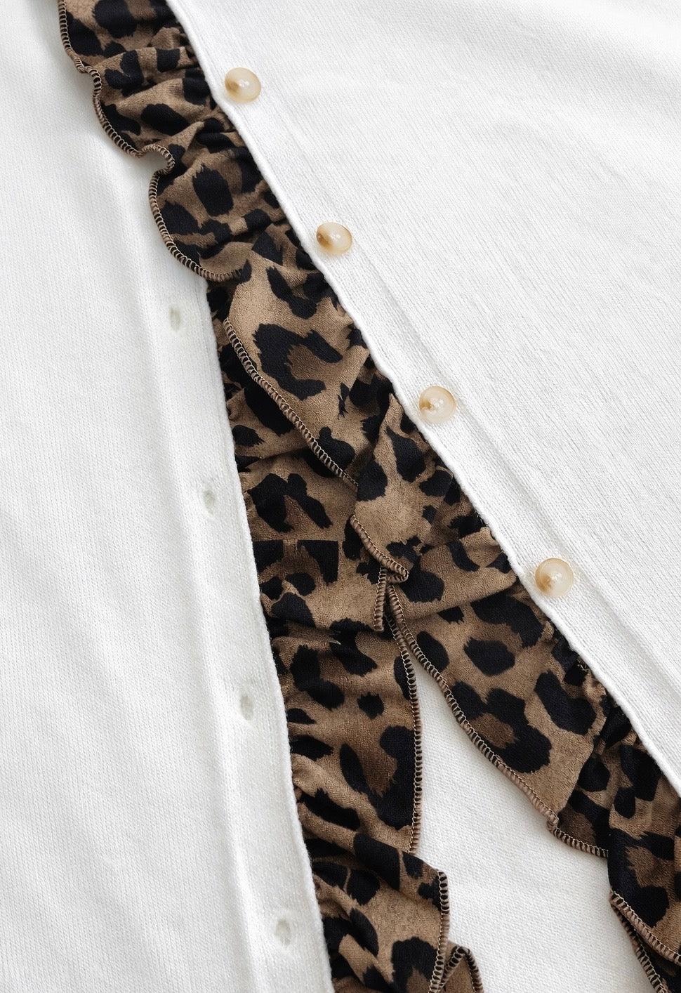 Soft Whispers Wild Details Cardigan