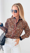 Wild About You Shirt-130 Long Sleeve Tops-Grenouille-Coastal Bloom Boutique, find the trendiest versions of the popular styles and looks Located in Indialantic, FL