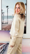 Main Character Sweater - Cream-140 Sweaters-Miss Sparkling-Coastal Bloom Boutique, find the trendiest versions of the popular styles and looks Located in Indialantic, FL