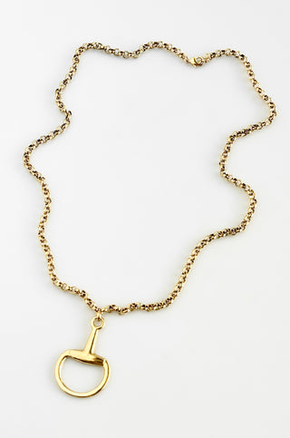 Equestrian Elegance Necklace - YOCHI-230 Jewelry-YOCHI-Coastal Bloom Boutique, find the trendiest versions of the popular styles and looks Located in Indialantic, FL