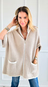 Cloud Comfort Cardigan - Beige-150 Cardigans/Layers-NYW-Coastal Bloom Boutique, find the trendiest versions of the popular styles and looks Located in Indialantic, FL