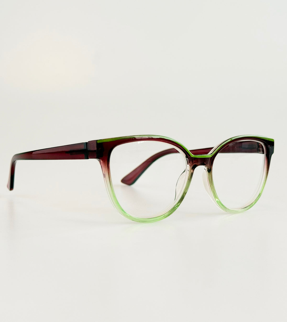 Sunset Fade Round Glasses-Olive-260 Other Accessories-Creative Group-Coastal Bloom Boutique, find the trendiest versions of the popular styles and looks Located in Indialantic, FL