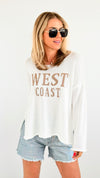 West Coast Lightweight Sweater-140 Sweaters-Miracle-Coastal Bloom Boutique, find the trendiest versions of the popular styles and looks Located in Indialantic, FL